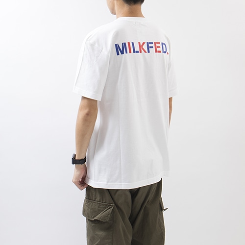 2023 FC東京 MILKFED.コラボTシャツ ボックスロゴ WHT