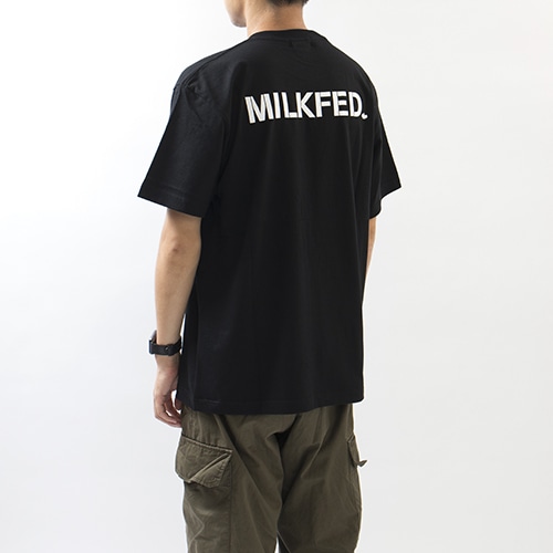 2023 FC東京 MILKFED.コラボTシャツ ボックスロゴ BLK