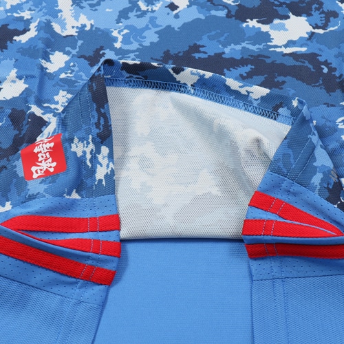 Kids ｻｯｶｰ日本代表 ﾎｰﾑ ﾚﾌﾟﾘｶ 半袖 サッカーショップkamo