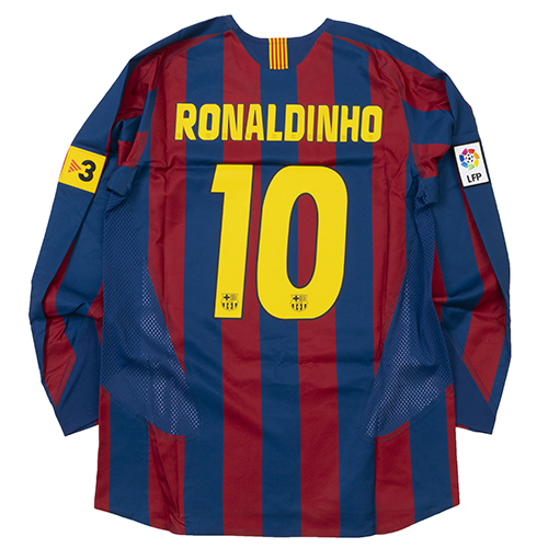 バルセロナ 05-06 リイシュー ジャージー #10 ロナウジーニョ