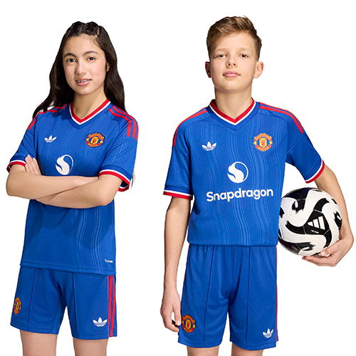 【先行発売】キッズ 26-27 マンチェスター・ユナイテッド AWAY ユニフォーム