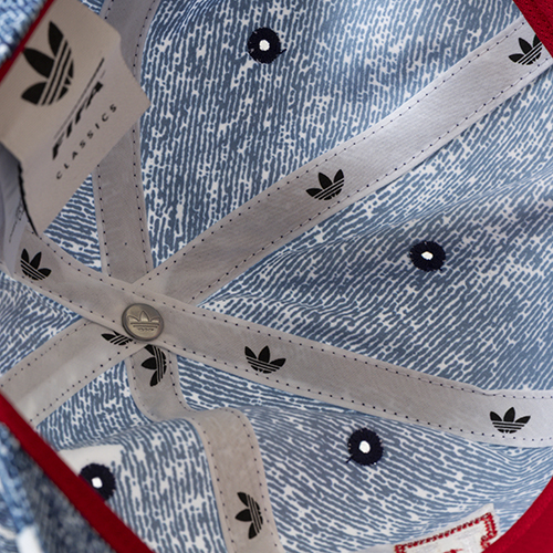 デニム グラフィック キャップ