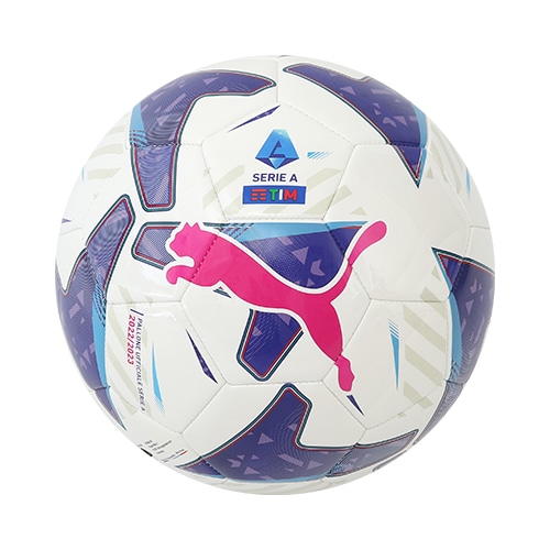 プーマ PUMA オービタ SERIE A MS 4号球 プーマ ホワイト/ブルーグリマー サッカーボールの大画像