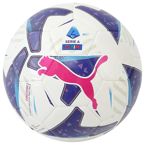 プーマ PUMA オービタ SERIE A MS 5号球 プーマ ホワイト/ブルーグリマー サッカーボールの大画像