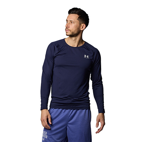 UA ヒートギア フィッティド ロングスリーブシャツ
