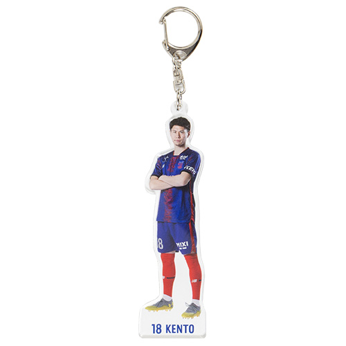 2025 FC東京 プレイヤーズアクリルキーホルダー #18 橋本 拳人