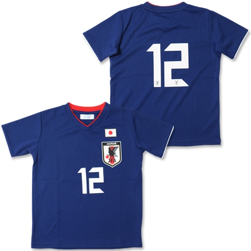 バンダイ JFA ナンバーTシャツ No.12 120CM サッカーの大画像