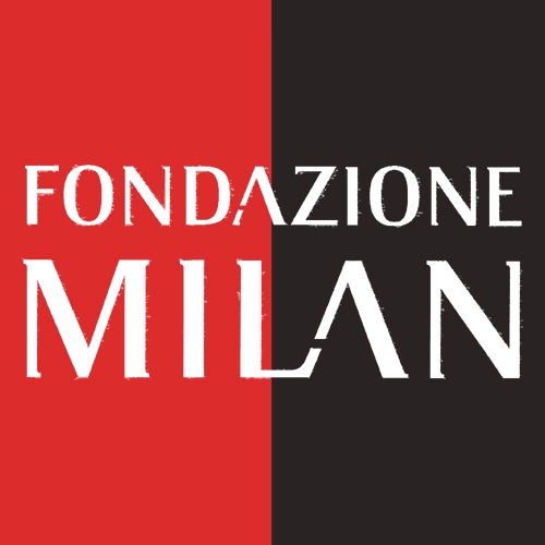 【納期7週間】CUP戦専用 FONDAZIONE MILAN 裾スポンサー (WHT)