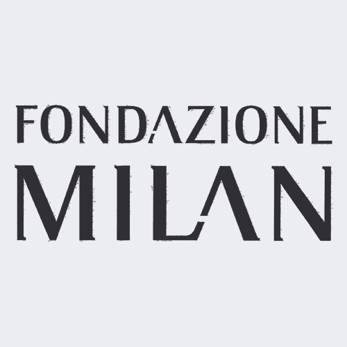 【納期7週間】CUP戦専用 FONDAZIONE MILAN 裾スポンサー (BLK)