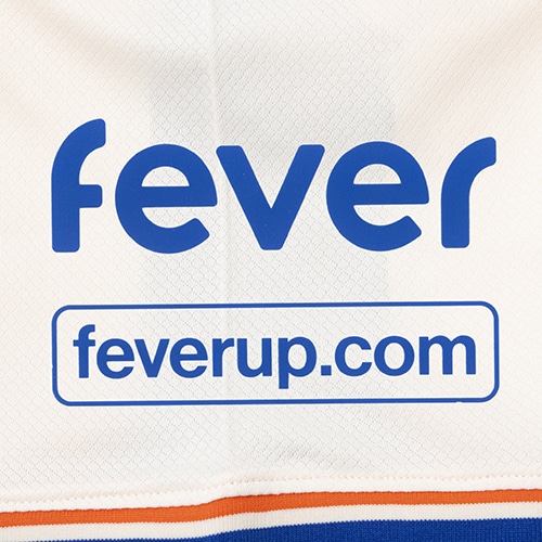 【納期7週間】『fever』左袖スポンサー 24-25 (BLU)