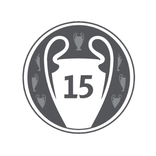 【納期7週間】UCL ビッグイヤーバッジ 15
