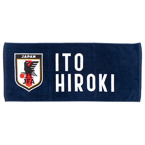 日本代表オフィシャルグッズ プレーヤーズフェイスタオル2024 伊藤 洋輝 サッカー