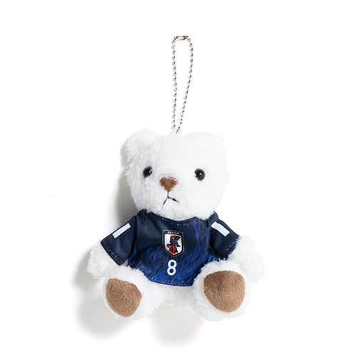 日本代表オフィシャルグッズ プレイヤーズ ベアーキーホルダー2024 南野 拓実 サッカー