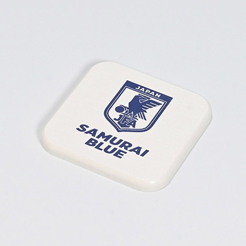 日本代表オフィシャルグッズ 珪藻土コースター(SAMURAI BLUE) サッカー