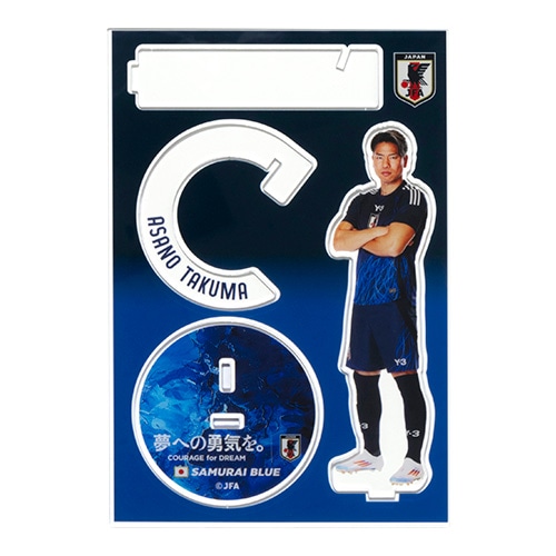 日本代表オフィシャルグッズ プレーヤーズアクリルスタンド 浅野 拓磨 サッカー