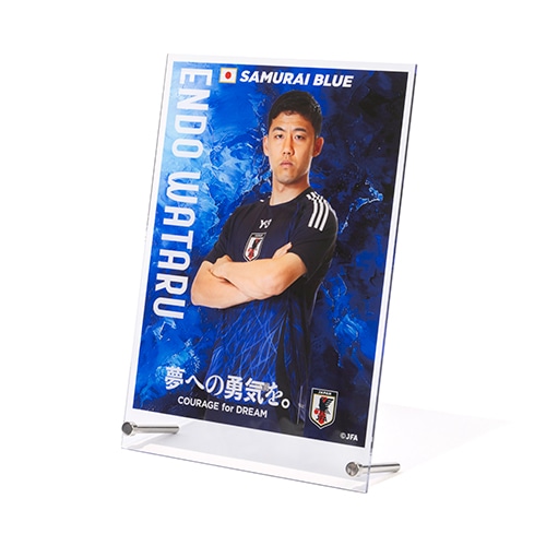 遠藤航 プレーヤーズアクリルフォトスタンド