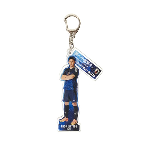 日本代表オフィシャルグッズ プレーヤーズアクリルキーホルダー 遠藤 航 サッカー