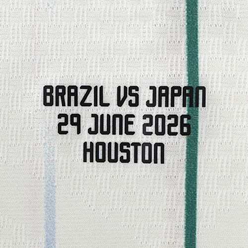 日本代表 マッチデーニットマフラー vsブラジル 納期1週間】対戦国マーク ブラジル戦(AWAY) 26JFAWC004-NS／サッカー