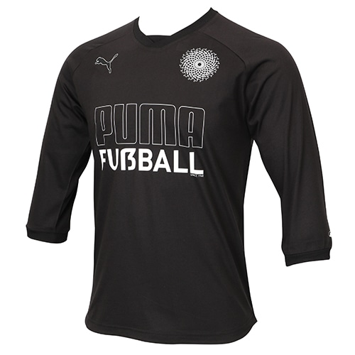 50%OFF！ プーマ PUMA FUSSBAL KING SS Tシャツ プーマ ブラック サッカーウェアの大画像