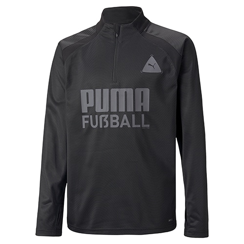 ＜サッカーショップ加茂＞ 50%OFF！ プーマ PUMA FUSSBALL PARK トレーニングトップ JR アークティック アイス/ハーバー ミスト サッカー