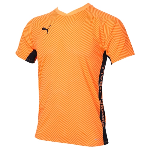 ＜サッカーショップ加茂＞ 50%OFF！ プーマ PUMA FUSSBAL HYBRID AOP SS Tシャツ ネオン シトラス サッカーウェア