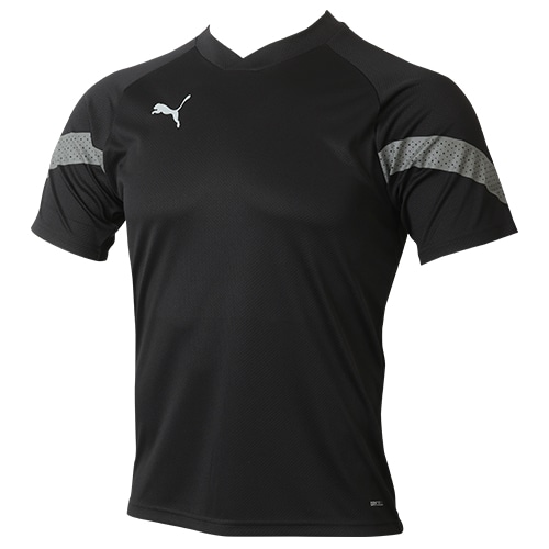 プーマ TEAMFINAL トレーニング SSシャツ プーマ ブラック/スモークド パール/プーマ シルバー サッカーウェアの大画像