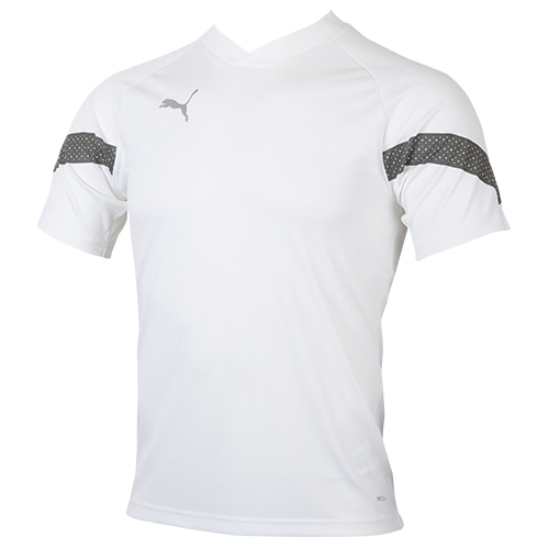 プーマ TEAMFINAL トレーニング SSシャツ プーマ ホワイト/プーマ シルバー サッカーウェア画像