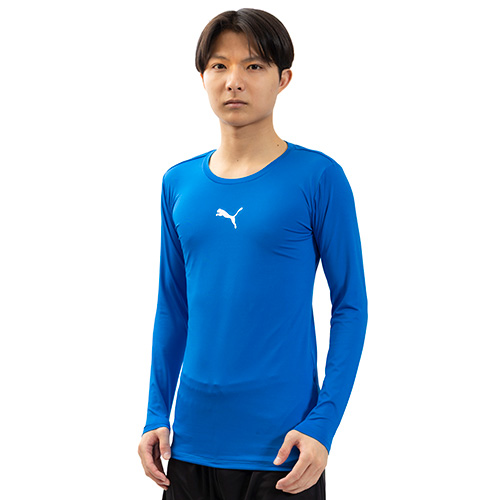 コンプレッション クルーネック 長袖シャツ