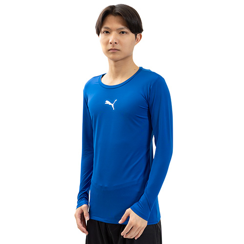 コンプレッション クルーネック 長袖シャツ