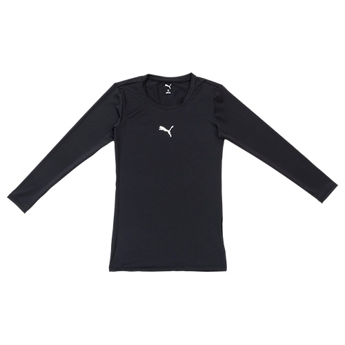 ジュニア コンプレッション クルーネック 長袖シャツ