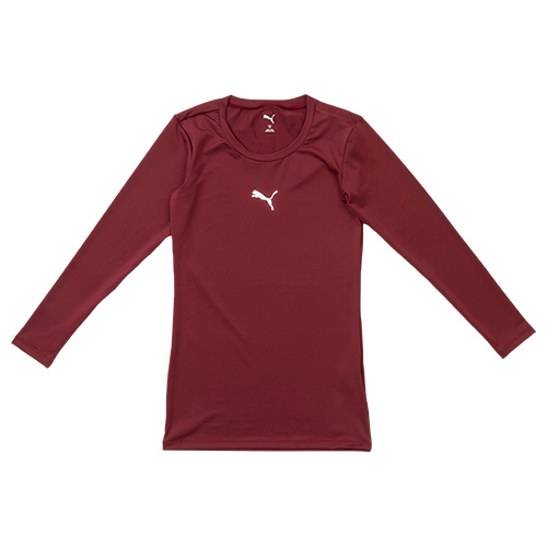 ジュニア コンプレッション クルーネック 長袖シャツ