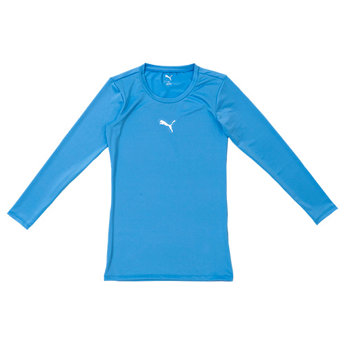 ジュニア コンプレッション クルーネック 長袖シャツ