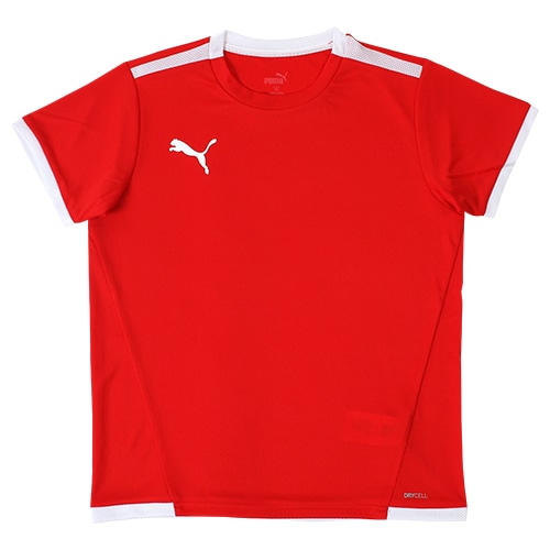 プーマ TEAMLIGA ゲームシャツ JR プーマ レッド/プーマ ホワイト サッカーの画像