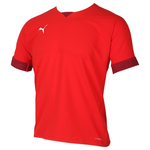 プーマ TEAMFINAL ゲームシャツ プーマ レッド/リオ レッド サッカーウェア画像