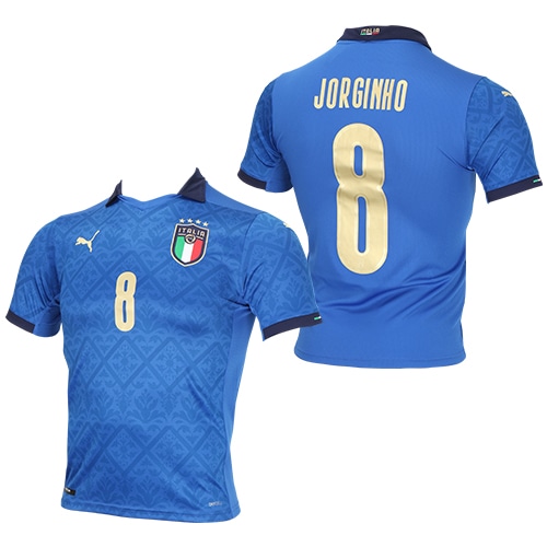 イタリア代表 ホームレプリカユニフォーム No 8 ジョルジーニョ Xsサイズ サッカーショップkamo