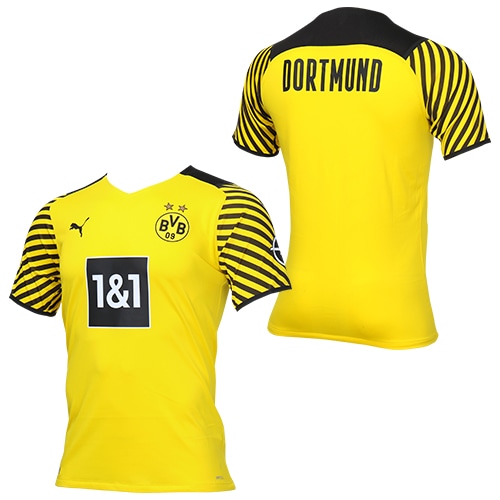 50%OFF！ プーマ BVB ホーム SS オーセンティックシャツ サッカー画像