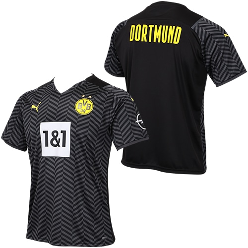 50%OFF！ プーマ BVB アウェイ SS レプリカ シャツ サッカー画像