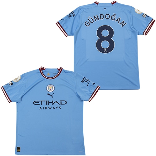 宅送] ギュンドアン#8フットボール ホーム22/23 シティ マンチェスター