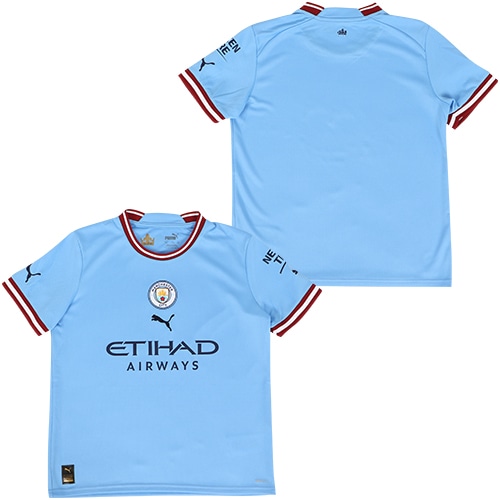 プーマ メンズ サッカー 2024-25 マンチェスターシティ ホーム レプリカシャツ レプリカユニフォーム ライセンスシャツ MCFC HOME  ジャージ 775075 PUMA