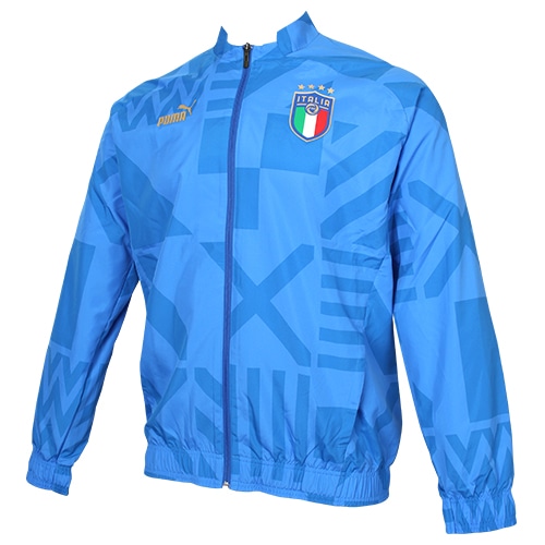 ＜サッカーショップ加茂＞ 30%OFF！ プーマ FIGC HOME PM ジャケット イグナイトブルー/エレクトリック ブルー レモネード サッカー