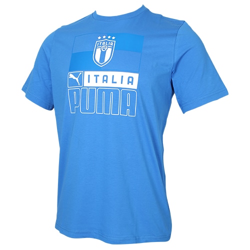 ＜サッカーショップ加茂＞ 30%OFF！ プーマ FIGC FTBLCORE SS Tシャツ ウルトラブルー/プーマ ホワイト サッカー