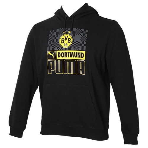 ＜サッカーショップ加茂＞ 30%OFF！ プーマ BVB FTBLCORE フーディ プーマ ブラック サッカー