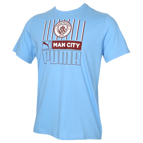 ＜サッカーショップ加茂＞ 30%OFF！ プーマ MCFC FTBLCORE SS Tシャツ JR パリジャン ナイト/フィジーライト サッカー