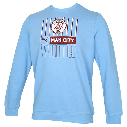 ＜サッカーショップ加茂＞ 30%OFF！ プーマ MCFC FTBLCORE SS Tシャツ JR パリジャン ナイト/フィジーライト サッカー