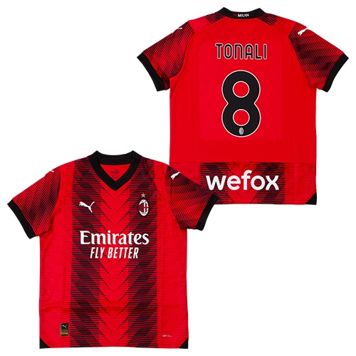 v[} WjA 23-24 AC~ HOMEvJjtH[ #8 TONALI FOR ALL TIME RED TbJ[