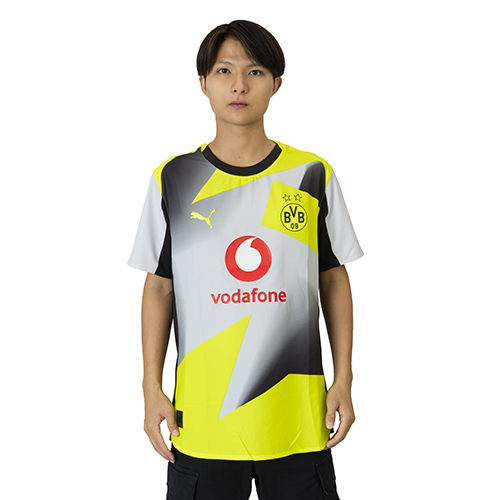 プーマ 25-26 ドルトムント AWAY オーセンティックユニフォーム SILVER MIST サッカー