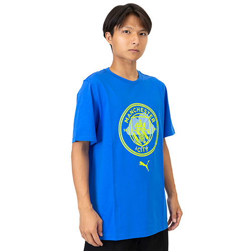 プーマ マンチェスター・シティ FTBLCULTURE Tシャツ HYPERLINK BLU サッカー