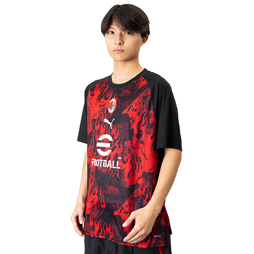 25-26 ACミラン プレマッチシャツ