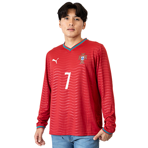 2026 ポルトガル代表 HOME 長袖ユニフォーム #7 ロナウド