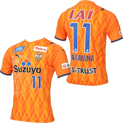 2021 清水エスパルス 1st オーセンティックユニフォーム No.11 中山 XLサイズ